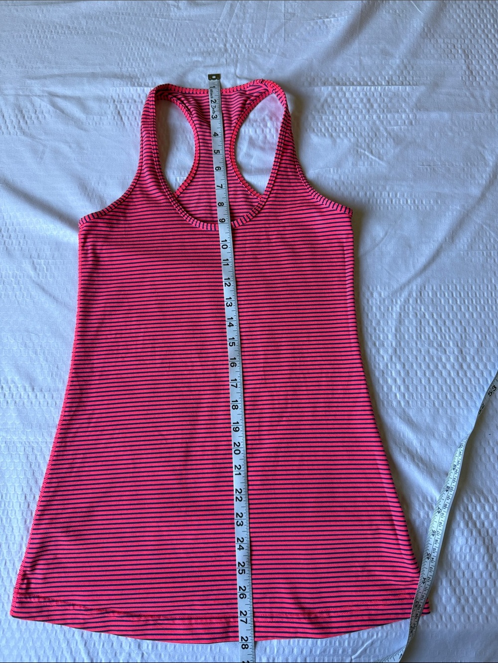 Lululemon Cool Racerback
Hyper Stripe Neon Pink Rugged Blue✨ - Picture 8 of 9